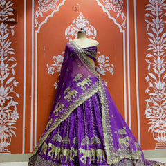Rajwadi Lehenga
