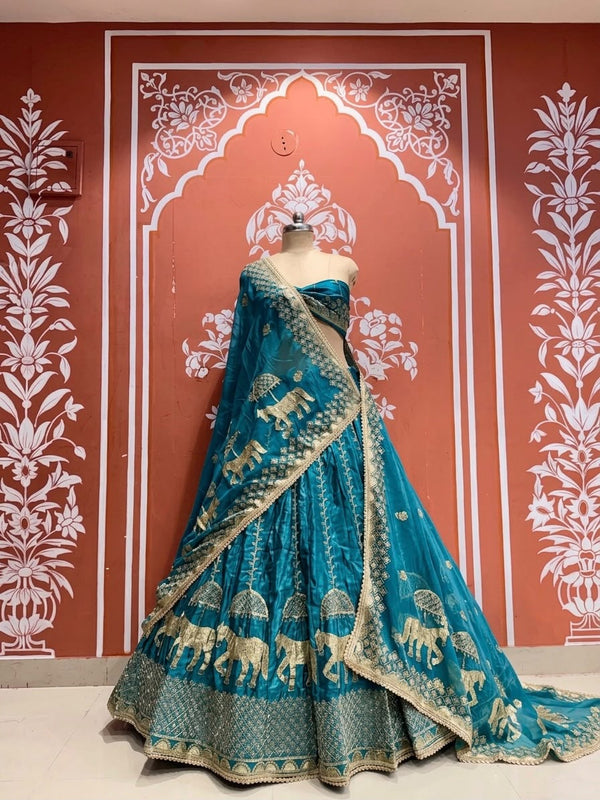 Rajwadi Lehenga