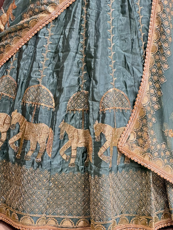 Rajwadi Lehenga