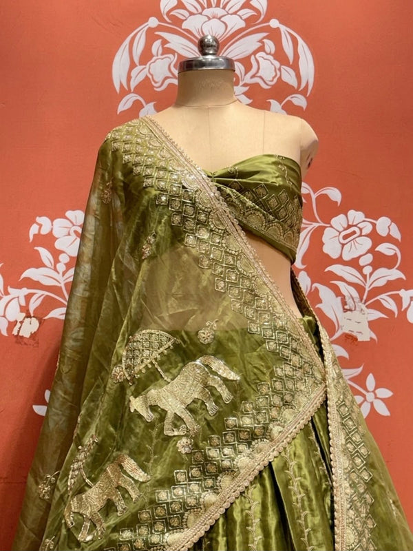 Rajwadi Lehenga
