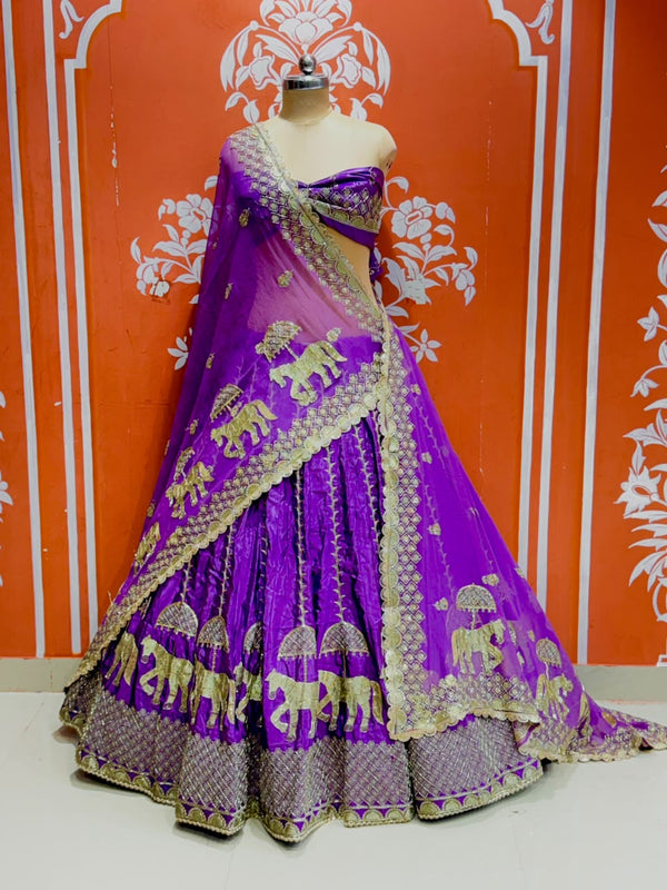 Rajwadi Lehenga
