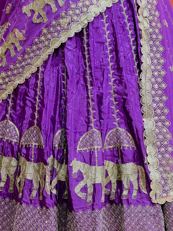 Rajwadi Lehenga
