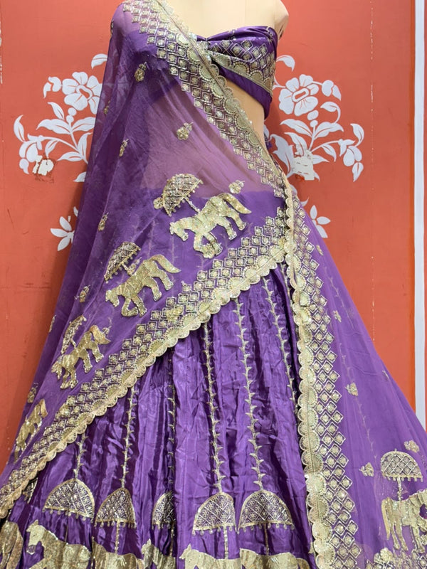 Rajwadi Lehenga