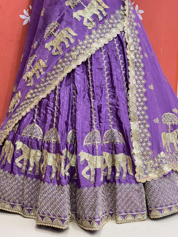 Rajwadi Lehenga