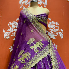 Rajwadi Lehenga