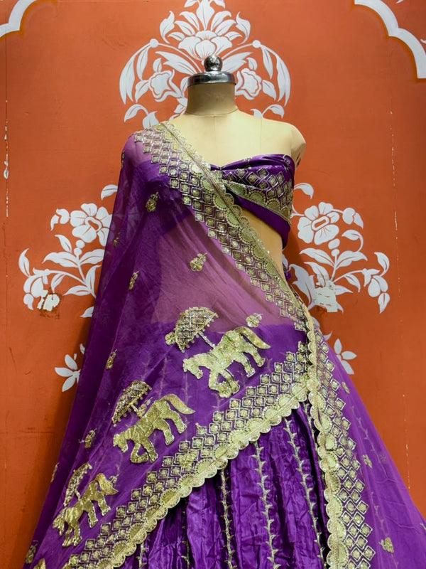 Rajwadi Lehenga