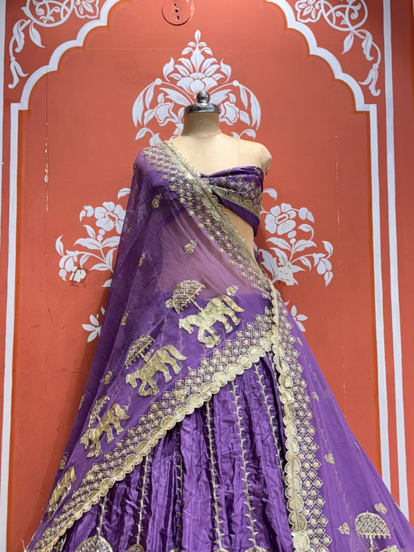 Rajwadi Lehenga