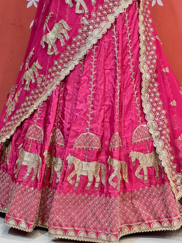 Rajwadi Lehenga