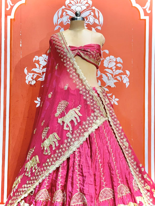 Rajwadi Lehenga
