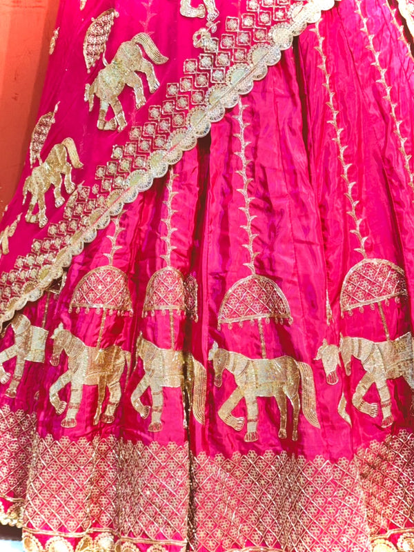 Rajwadi Lehenga