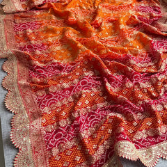 Banarasi Khaddi Georgette Dupatta
