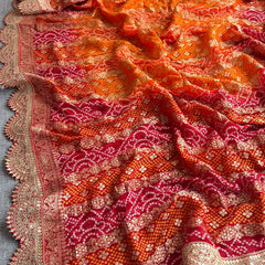 Banarasi Khaddi Georgette Dupatta