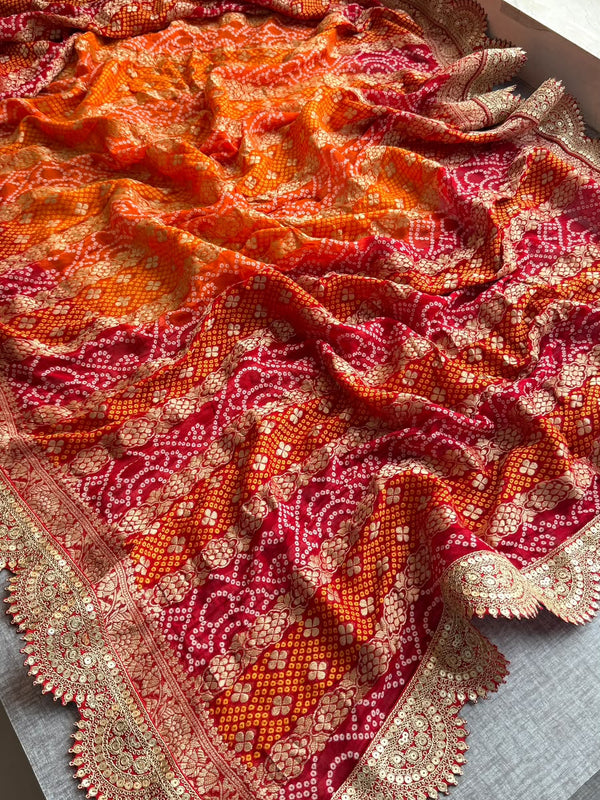 Banarasi Khaddi Georgette Dupatta