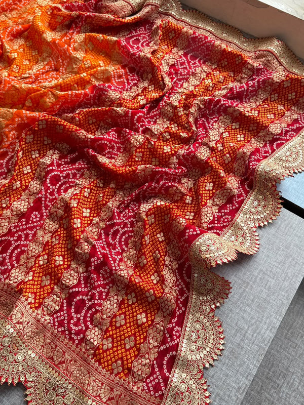 Banarasi Khaddi Georgette Dupatta