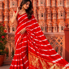 Leheriya Special Gajji Saree