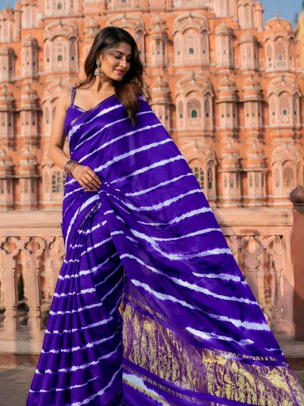 Leheriya Special Gajji Saree