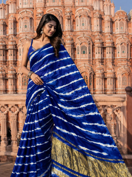Leheriya Special Gajji Saree