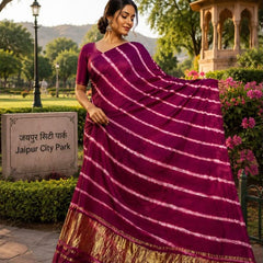 Leheriya Special Gajji Saree