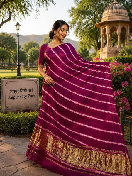 Leheriya Special Gajji Saree