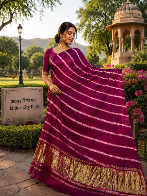 Leheriya Special Gajji Saree