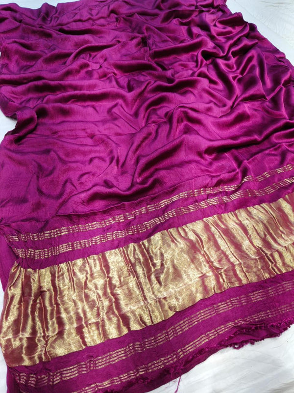 Pure Modal Gajji Silk