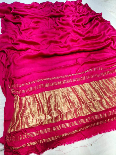 Pure Modal Gajji Silk