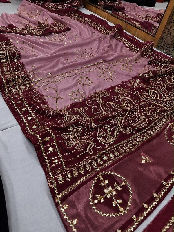 Trending Multi-Dye 2D Saree