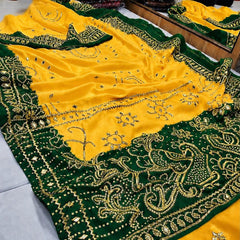 Trending Multi-Dye 2D Saree