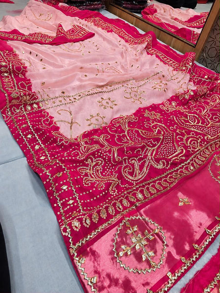 Trending Multi-Dye 2D Saree