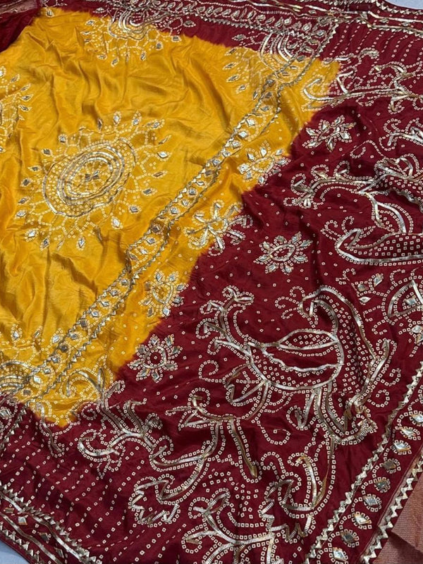 Trending Multi-Dye 2D Saree