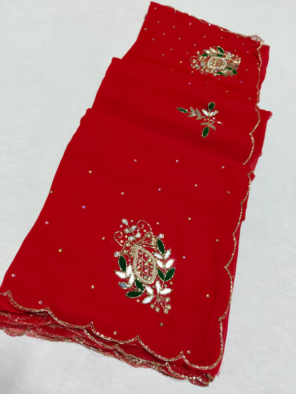 Georgette Saree