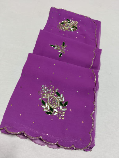 Georgette Saree