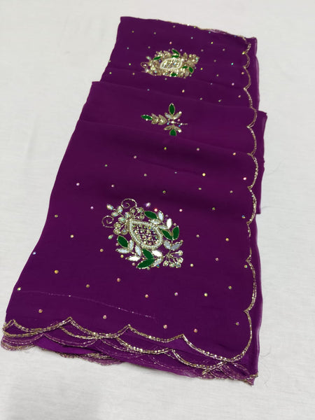 Georgette Saree