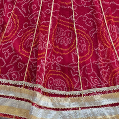 Bandhej Lehenga