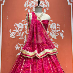 Bandhej Lehenga
