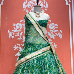 Bandhej Lehenga