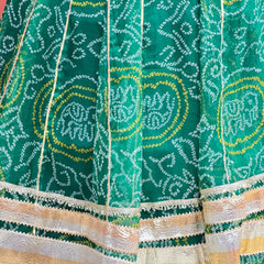 Bandhej Lehenga