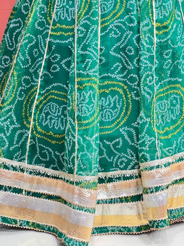 Bandhej Lehenga