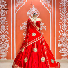 Gajji Silk Lehenga