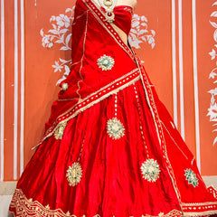 Gajji Silk Lehenga