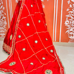 Gajji Silk Lehenga