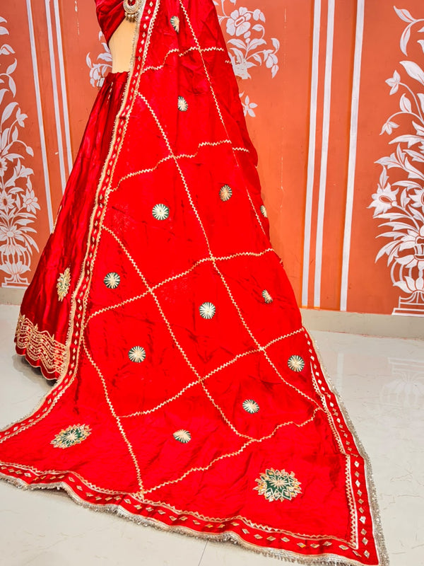 Gajji Silk Lehenga