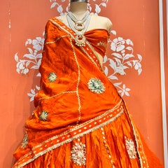Gajji Silk Lehenga