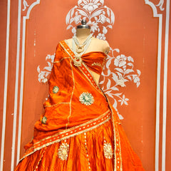 Gajji Silk Lehenga