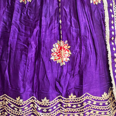 Gajji Silk Lehenga