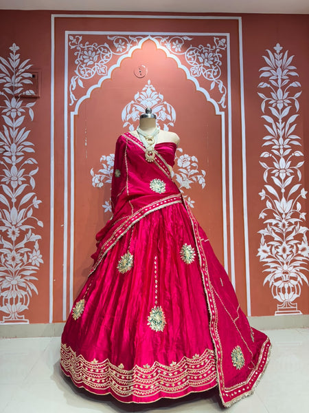 Gajji Silk Lehenga