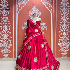 Gajji Silk Lehenga