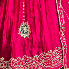 Gajji Silk Lehenga