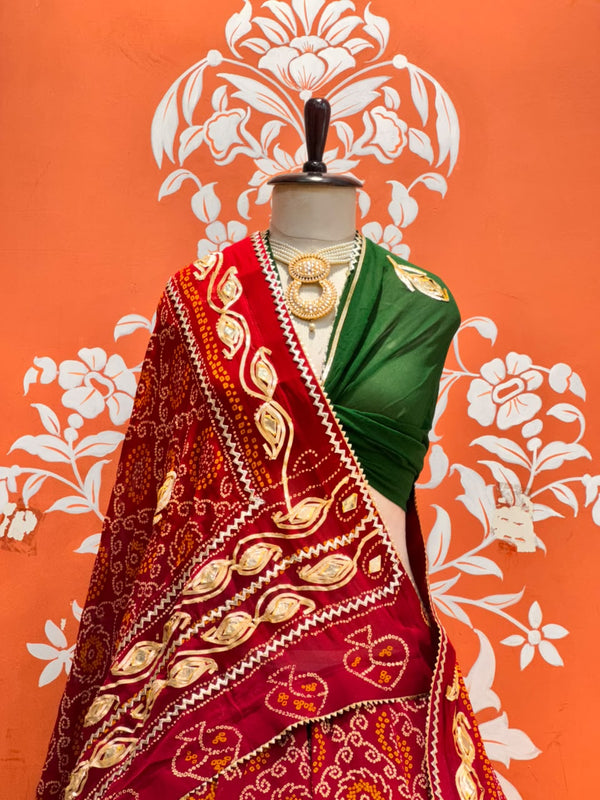 Pure Georgette Lehenga