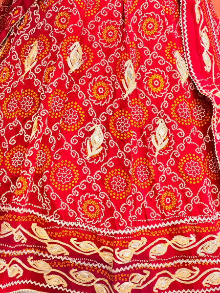 Pure Georgette Lehenga